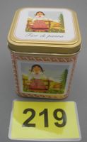 Vintage Blechdose  Dose Bauernmädchen, Nr. 219