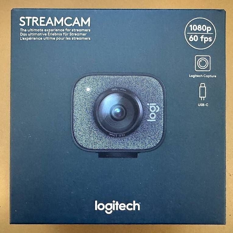Webcam: Logitech StreamCam schwarz  NEU & originalversiegelt – Nuovo e nell'imballaggio originale da Bülach venduto da gcricri