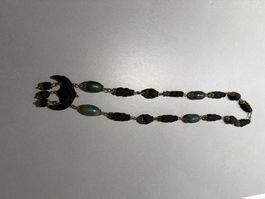 Vintage Kette mit Anhänger, Modeschmuck, Top Zustand!