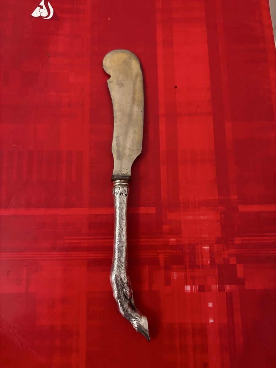 Besteck: Couteau ancien manche en Argent  – Gebraucht aus Genève von ati_tj8f