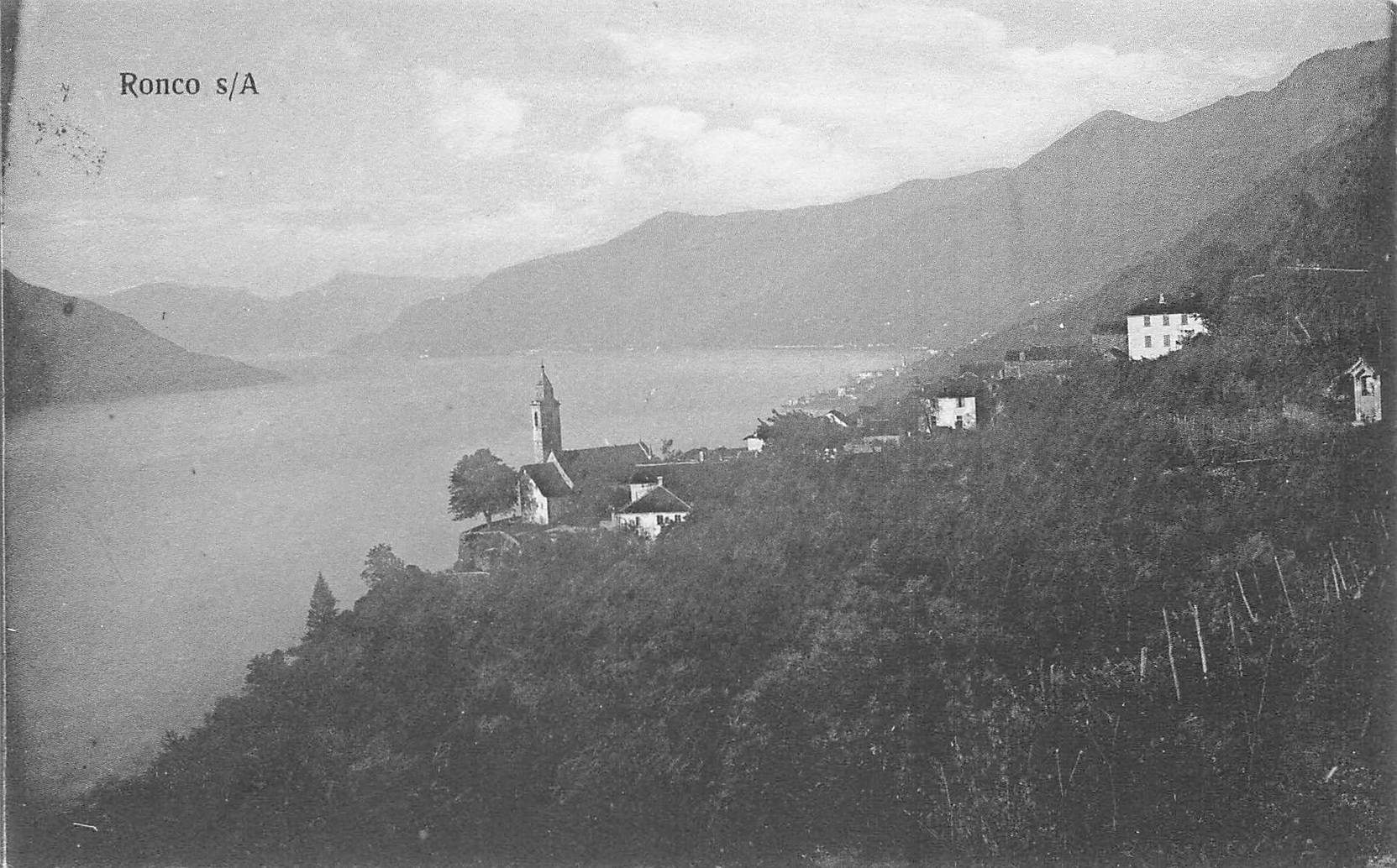 Cartoline postali: Ronco Sopra Ascona – Usato da Biasca venduto da Blenio71
