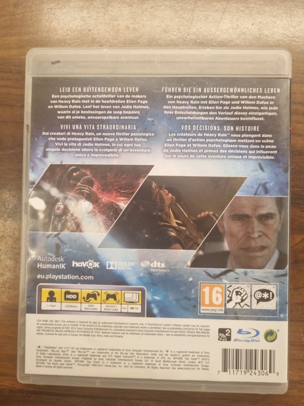 Sony Jeux: Beyond Two Souls PlayStation 3 – D'occasion à Pollegio par Isaiaaaa96 1