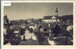 Ruswil - Dorfpartie mit Kirche