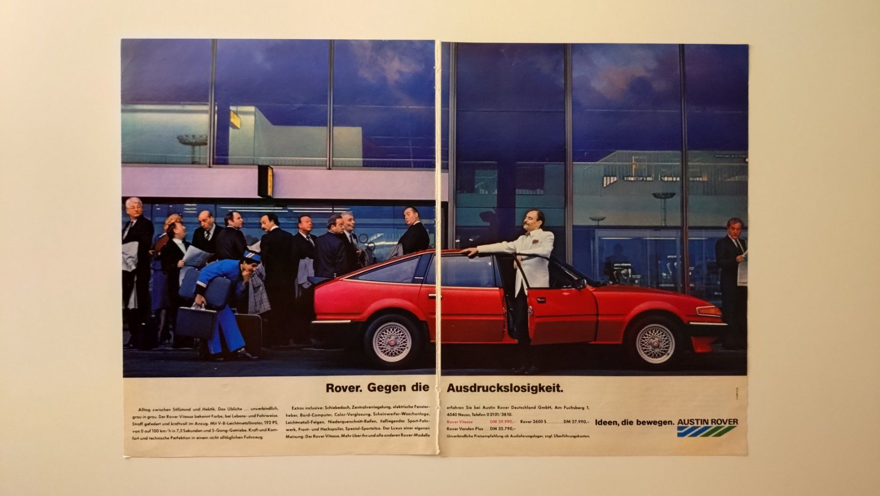 Foto & Immagini: ROVER SD 1 3500 - Werbung / Bilddokument / Reklame – Usato da Viganello venduto da CARLiteratur