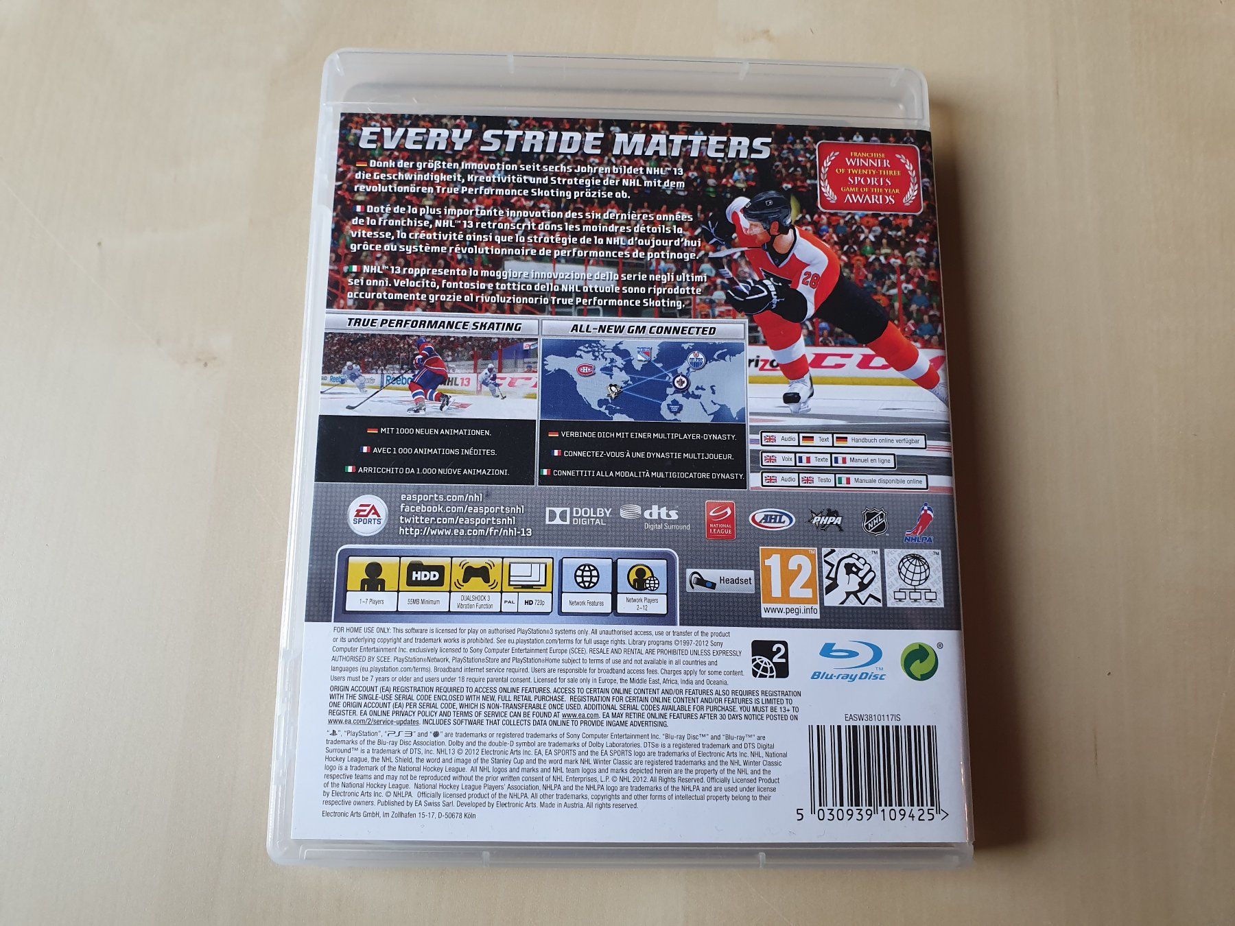 Sony Giochi: NHL 13 – Usato da Stansstad venduto da collectorsshop 1