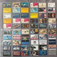 Album mit 238 versch. Telefonkarten Deutschland, P-Serie