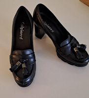 CALPIERRE Lederpumps Gr. 35, schwarz