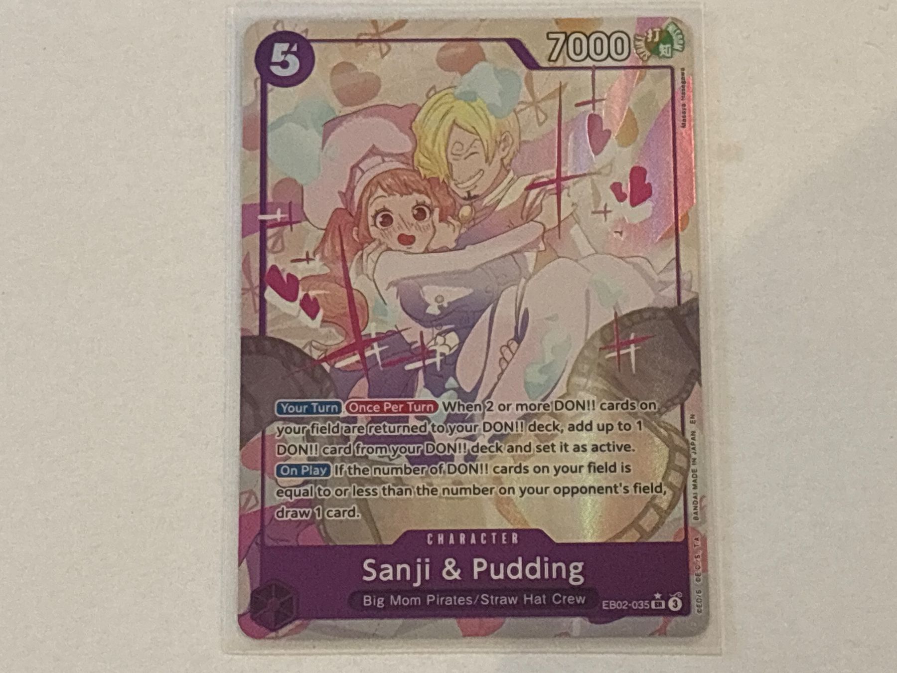 Bandai Carte collezionabili: One Piece TCG CARD EB02-035 Englisch – Nuovo (secondo la descrizione) da Schaffhausen venduto da Brickorama0815