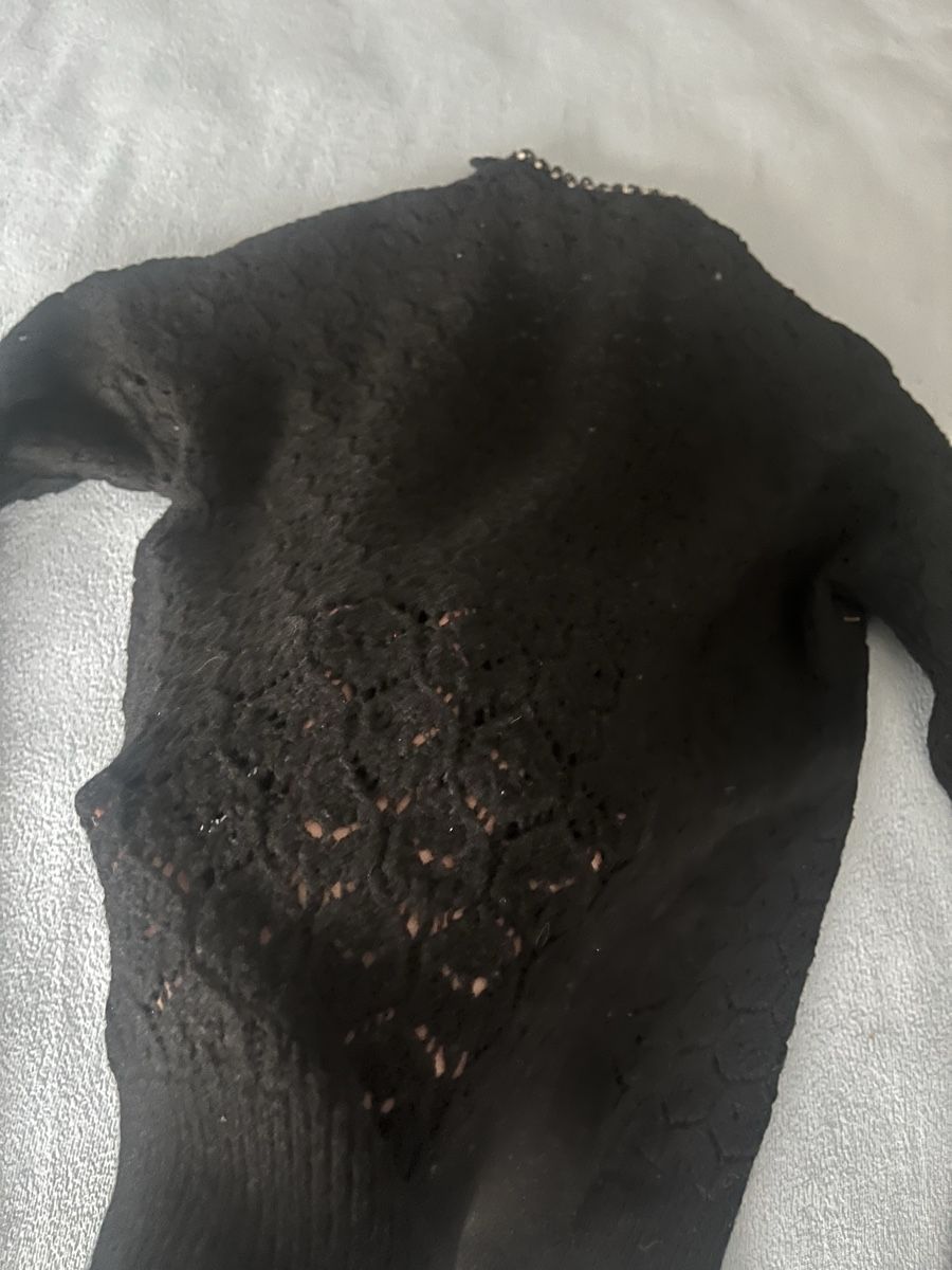 Lots de vêtements: Schwarze Häkel-Top & Feinstrickpulli Gr. S – Neuf (Voir description) à Olten par sae_82z2 9