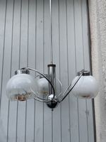 Mid Century Space Age Lampe Mazzega Murano Glas Sputnik
