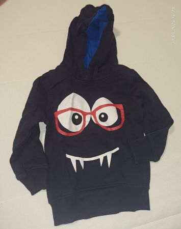 Cooler Monster-Hoodie, Grösse 98