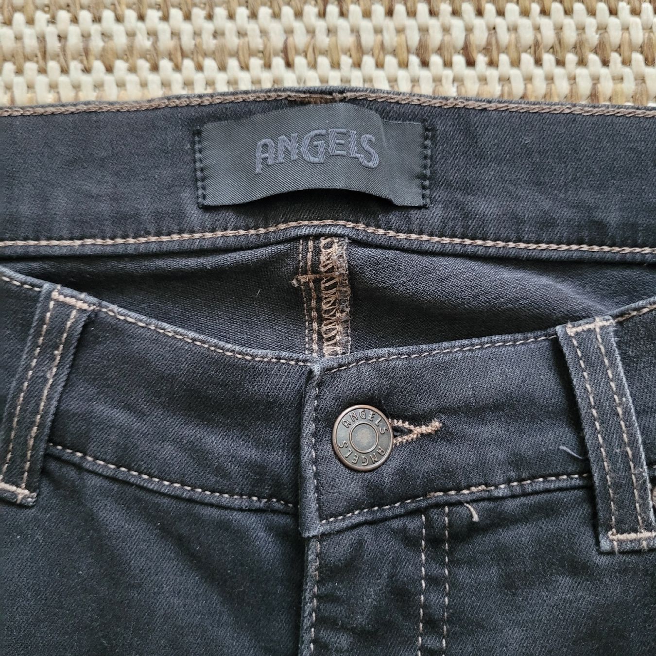 Angels Jeans: ANGELS Jeans Noir western- Taille 42 – Nuovo e nell'imballaggio originale da Genève venduto da Tanaa_12 5