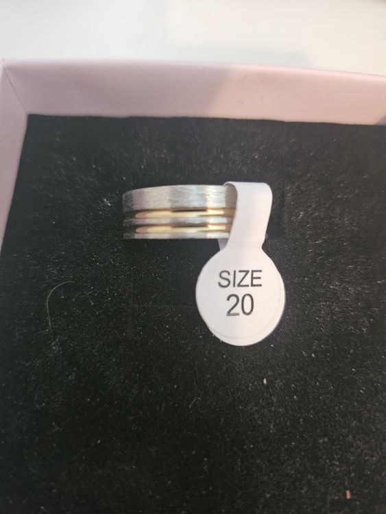 Bague multi-rangs plateau 8mm - La Perlerie 22