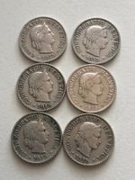 Lot mit 6 Stk. 5 Rp. 1915