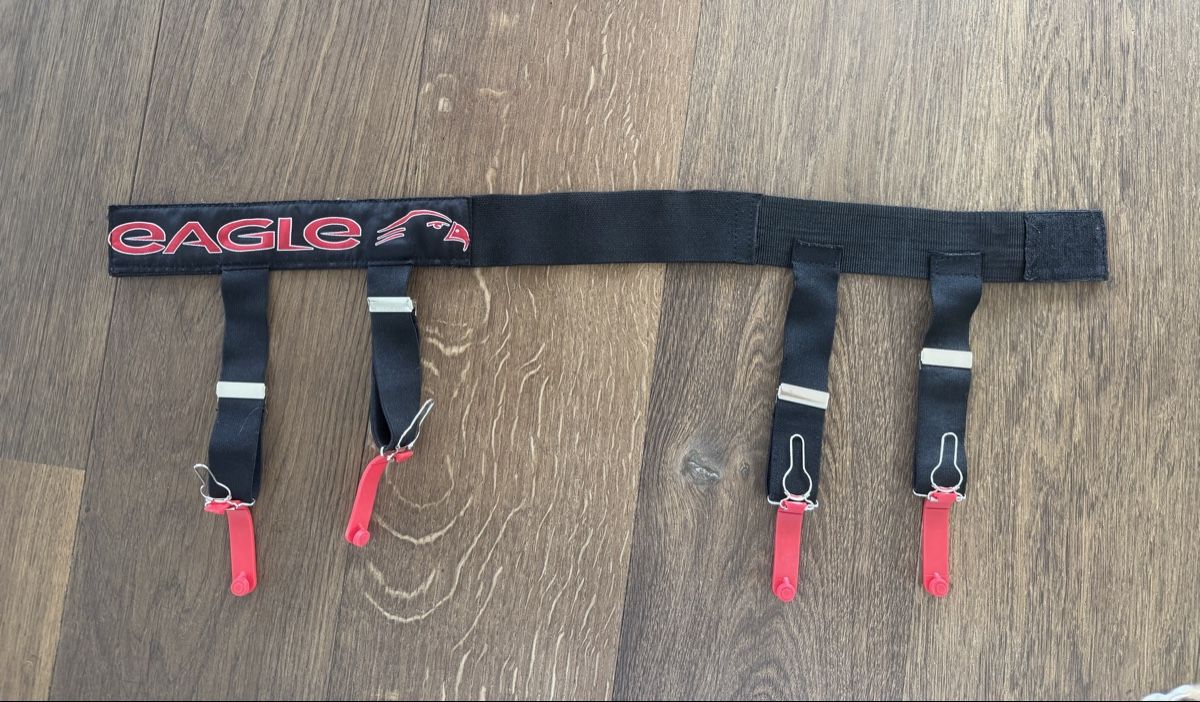 Protezioni & Imbottiture: Tiefenschutz Strumpfhalter Eagle schwarz mit Verschluss – Nuovo (secondo la descrizione) da Maur venduto da my_private_sale 2
