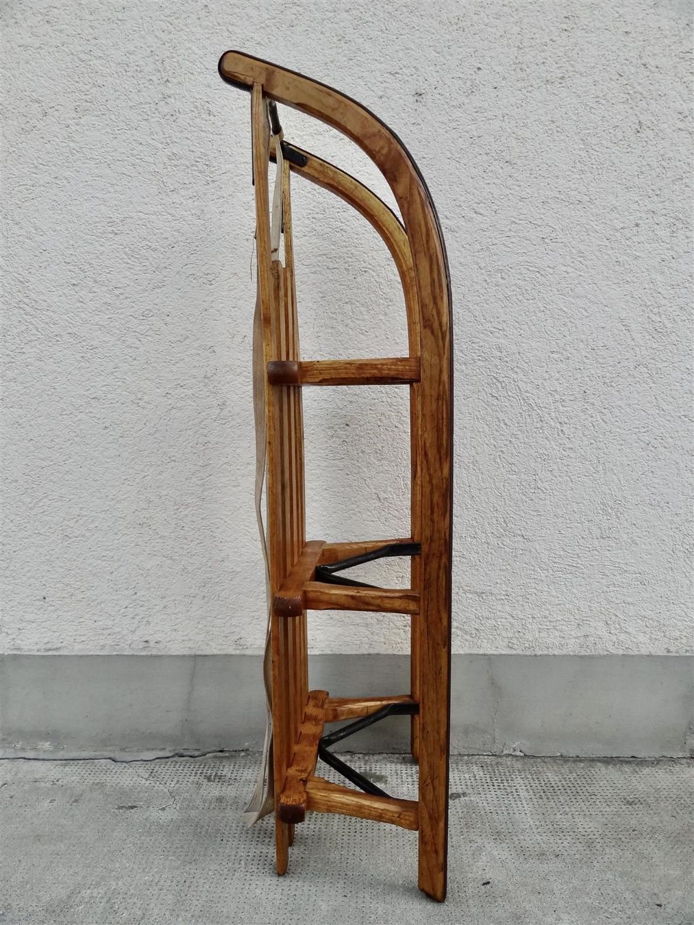 Davos Schlitteln: solider DAVOSER Schlitten Holzschlitten DAVOS 114 cm – Gebraucht aus Kerzers von wisaundso 2