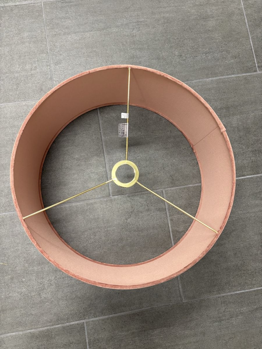 Paralumi: Lamp shade in pink velvet  – Nuovo (secondo la descrizione) da St. Gallen venduto da ott_f827