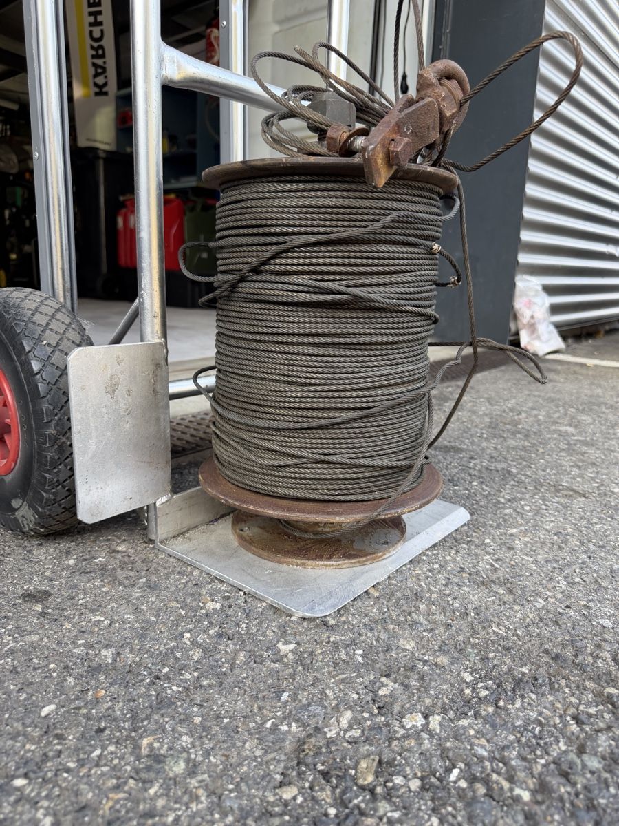 Sonstiges zum Lager & Transport: Seil seiltrommel Seilwinde Winde Forst Oldtimer Trommel Zug  – Gebraucht aus Prosito von Danielehh 2
