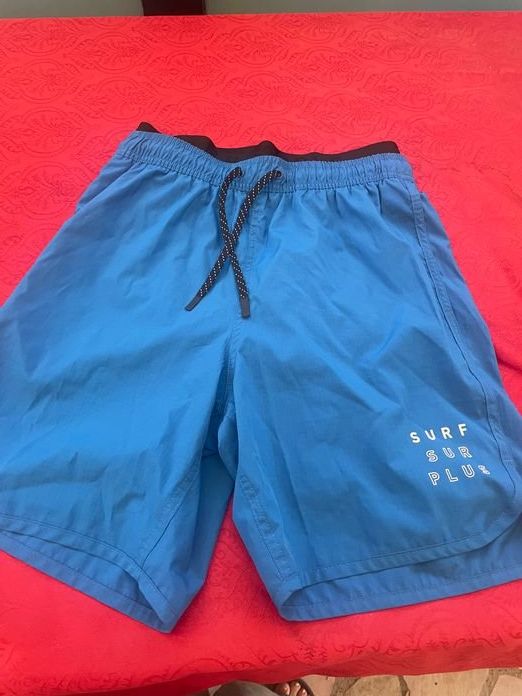 Costumi da bagno: Herren Badehose neu blau S – Nuovo (secondo la descrizione) da Bergdietikon venduto da antovale