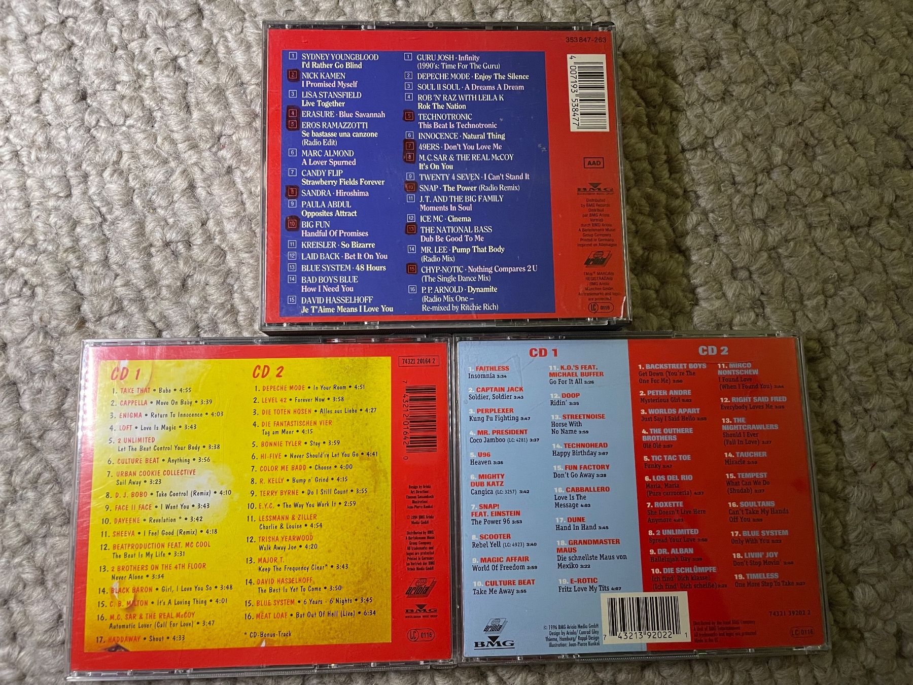 CDs: 3x Hot And Fresh – Gebraucht aus Reinach AG von trigger7811 2