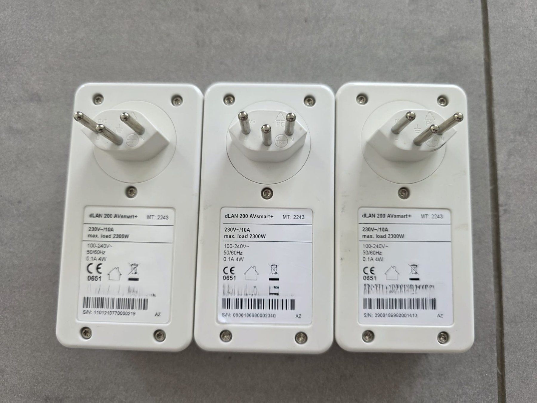 Devolo Unità & Adattatore: Devolo dLAN 200 AVsmart+ Powerline Adapter (3 Stk.) ab 1 CHF – Usato da Weggis venduto da Dirtyharry 1