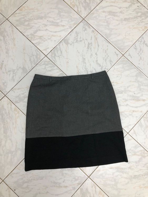 Jupe Crayon Caroll Taille 44 - Vert - Coton - Longueur Genou - Occasion Parfait état