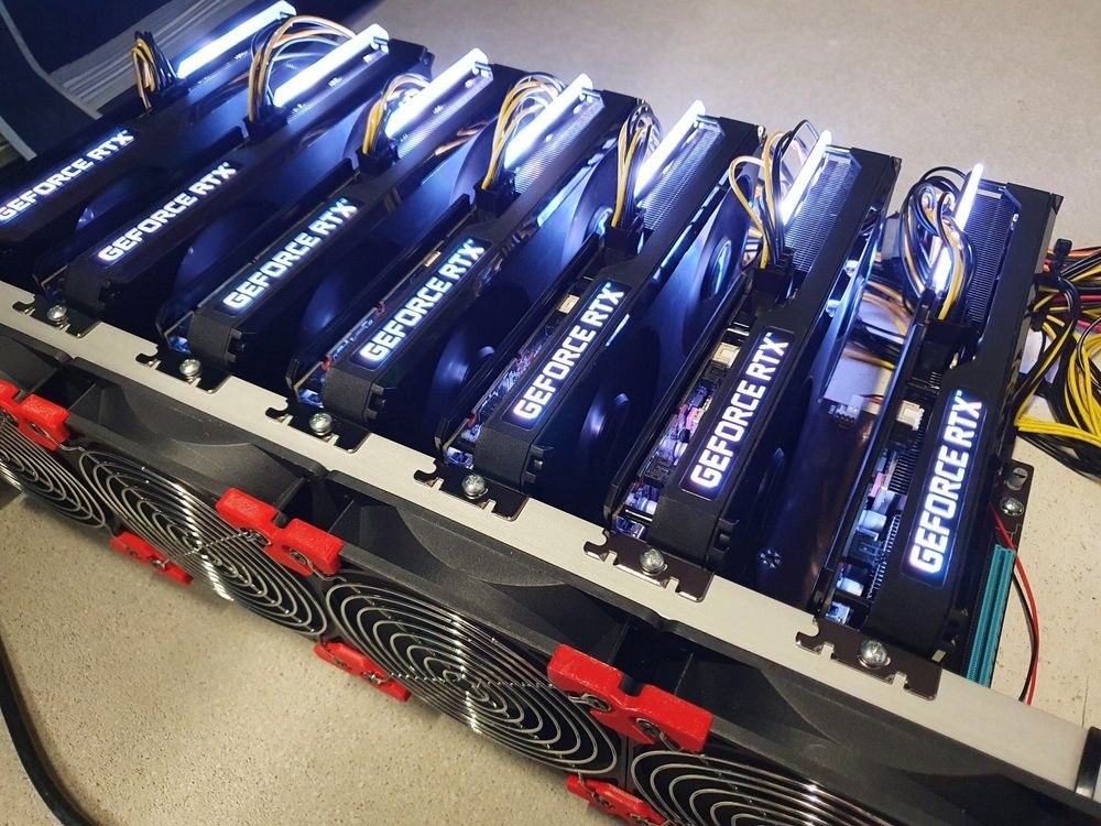 7er Mining Rig Gainw. 3060ti V1 817MH/s (Gebraucht) in Pfäffikon ZH für ...