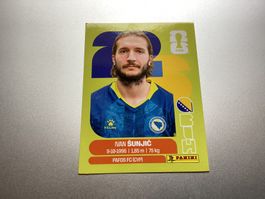 FIFA 2026 WC BIH 11 Ivan Sunjic sticker Panini