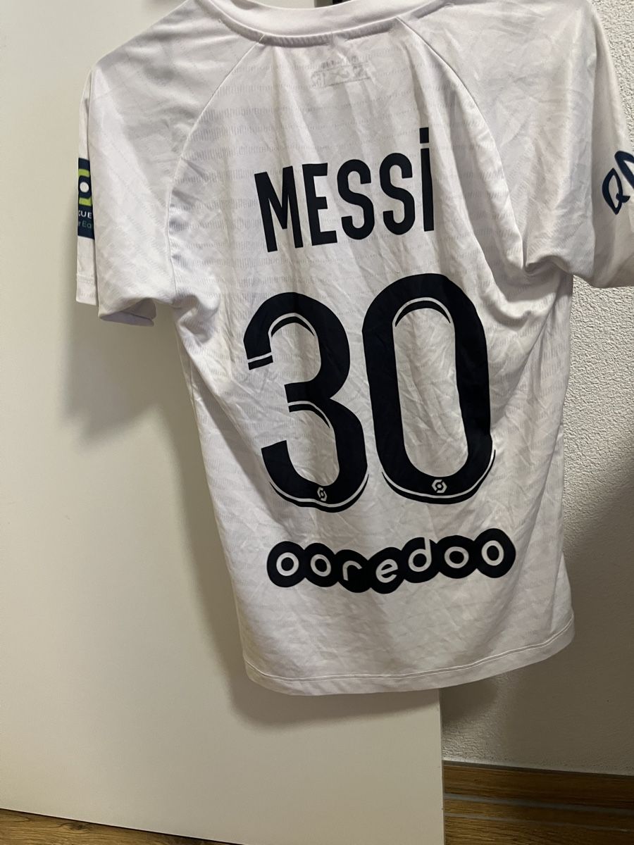 Jordan Scarpe, pantaloni & magliette da ginnastica: Paris Saint-Germain Messi Trikot Grösse 152, – Usato da Aadorf venduto da Mr.S_S 1