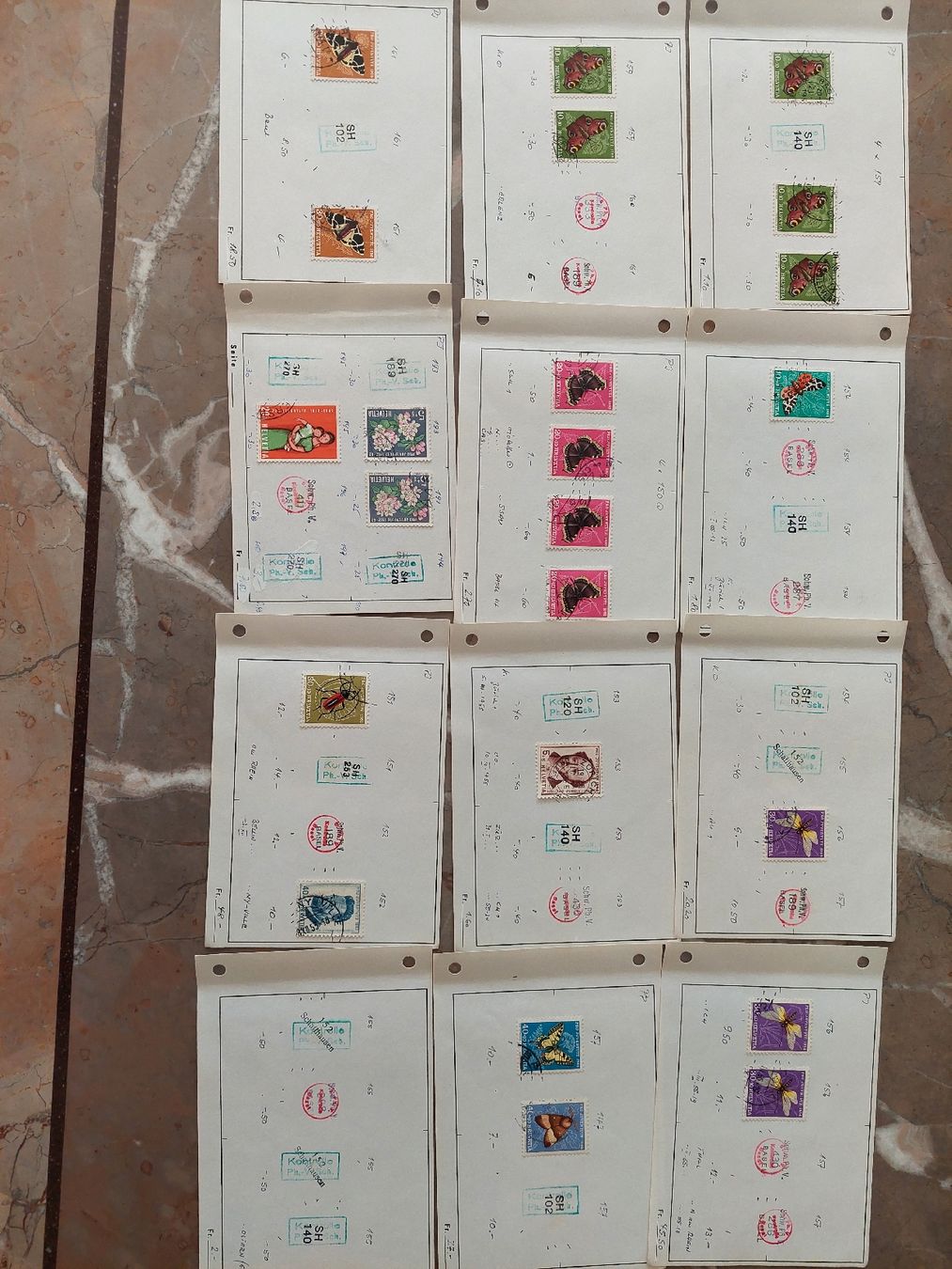 Tutti i francobolli: PRO JUVENTUTE  BRIEFMARKEN GESTEMPELT – Nuovo (secondo la descrizione) da Matten b. Interl venduto da siben01 2
