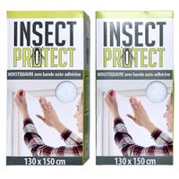 2 BOXES brand new INSECT PROTECT mosquito net 130x150cm
