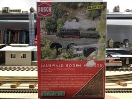 Busch Laubwaldboden H0, Neuwertig, Herbst-Diorama 2024