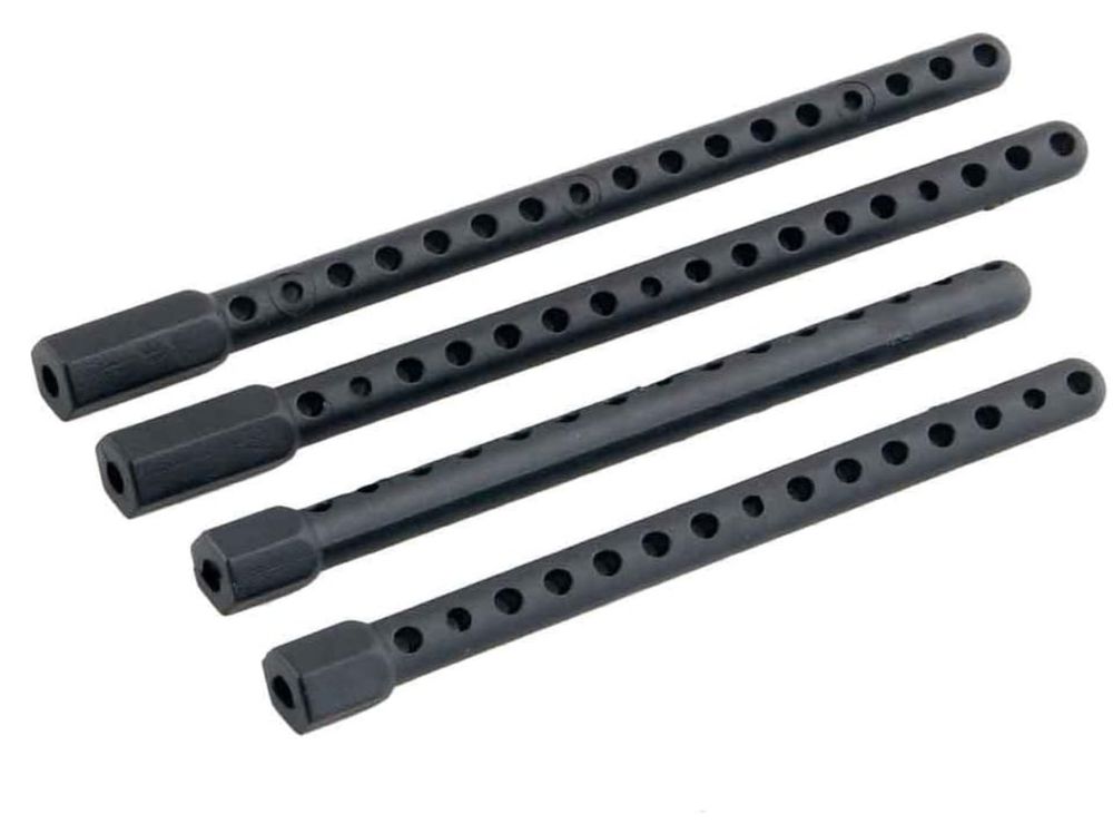 Colonne de coque magnétique en alliage de haute qualité, Durable et léger, SCX10 4WD HSP 1/10 RC, fente pour voiture (Bleue