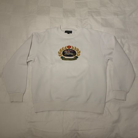 Burberry Archive Crest Embroidery Sweatshirt Grösse M