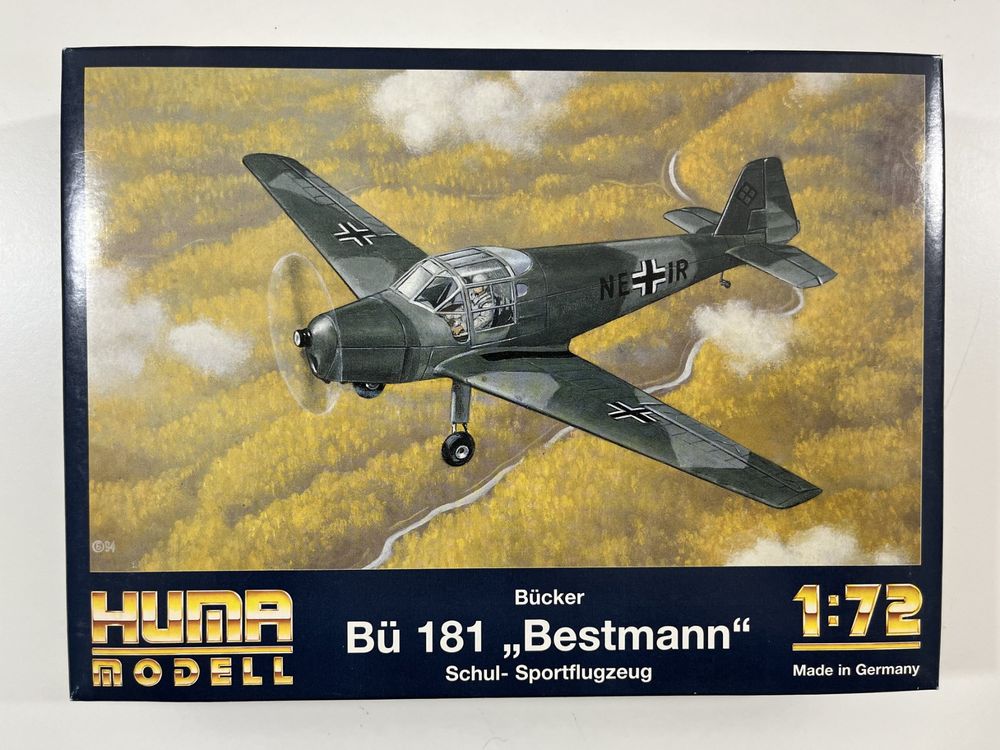 Huma Modell 1/72: Bücker Bü 131 Bestmann (Neu (gemäss Beschreibung)) in ...