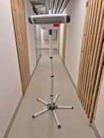 Wickelstrahler reer mit Standfuss weiss