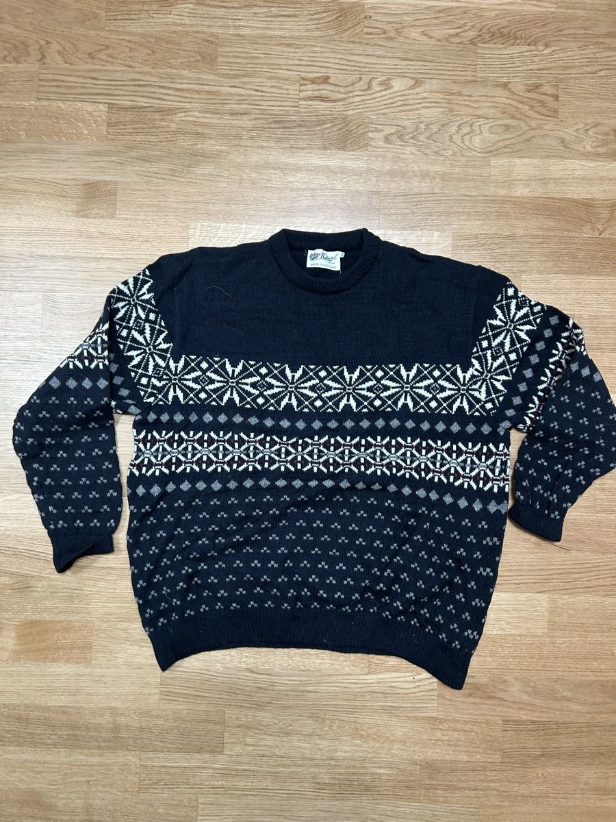 Pullover & Sweatshirts: Pullover Balmoral Muster gestreift Grösse XXL – Gebraucht aus Luzern von ThrowbackVintage