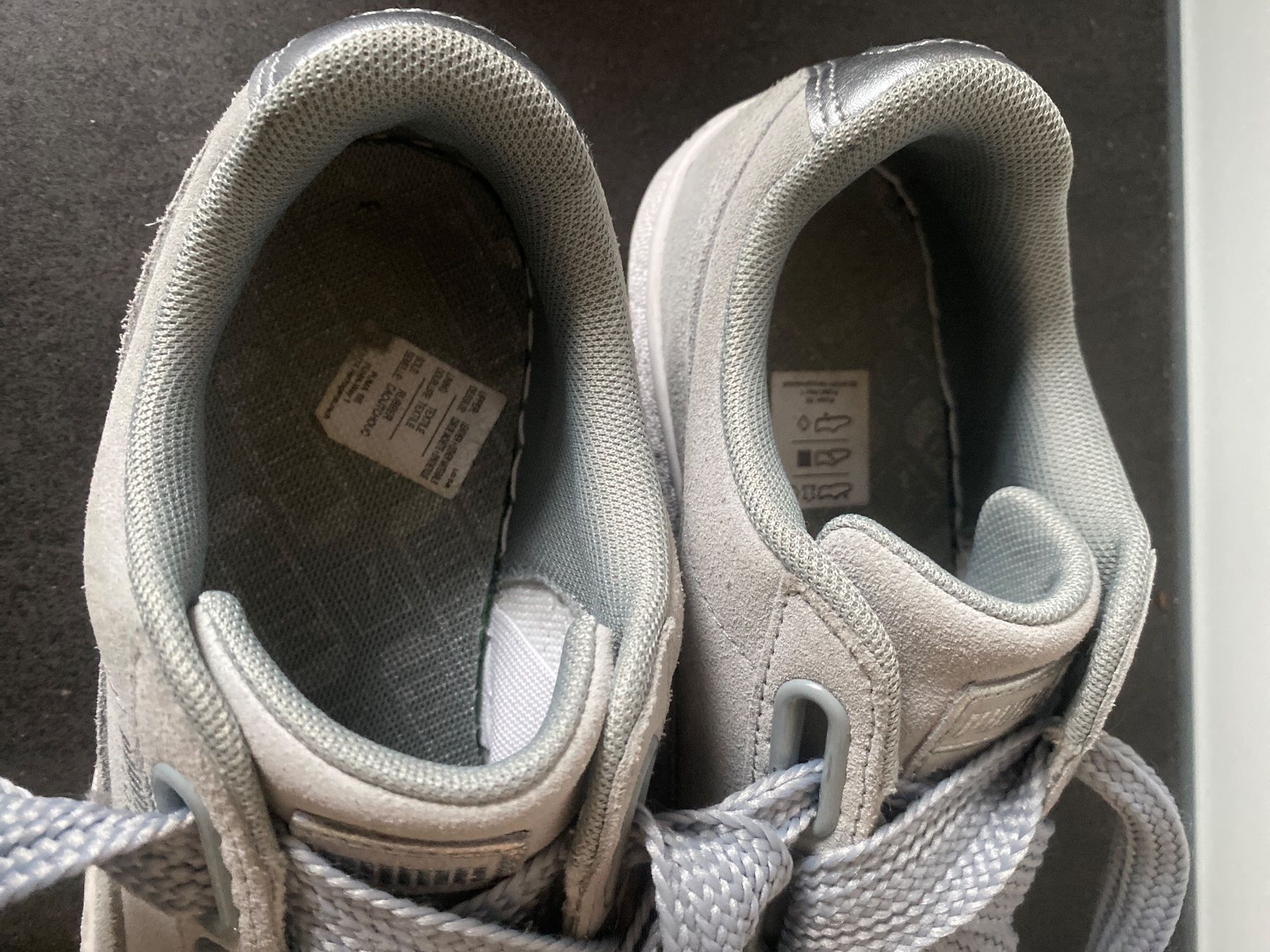 Puma Scarpe da donna: PUMA SUEDE Schuhe/Sneaker GR.37 hellblau/grau neuw. – Nuovo (secondo la descrizione) da Frauenfeld venduto da Boldi46 9