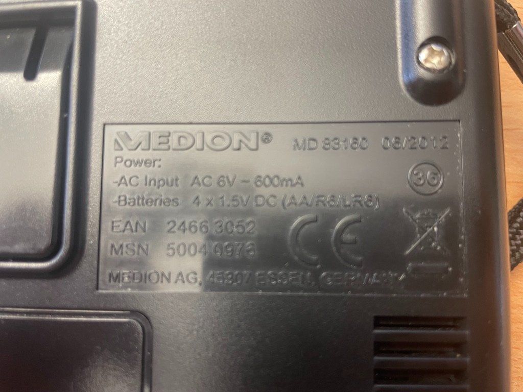 Medion Radios: Radio Medion – Gebraucht aus Dübendorf von Boomerang64 2