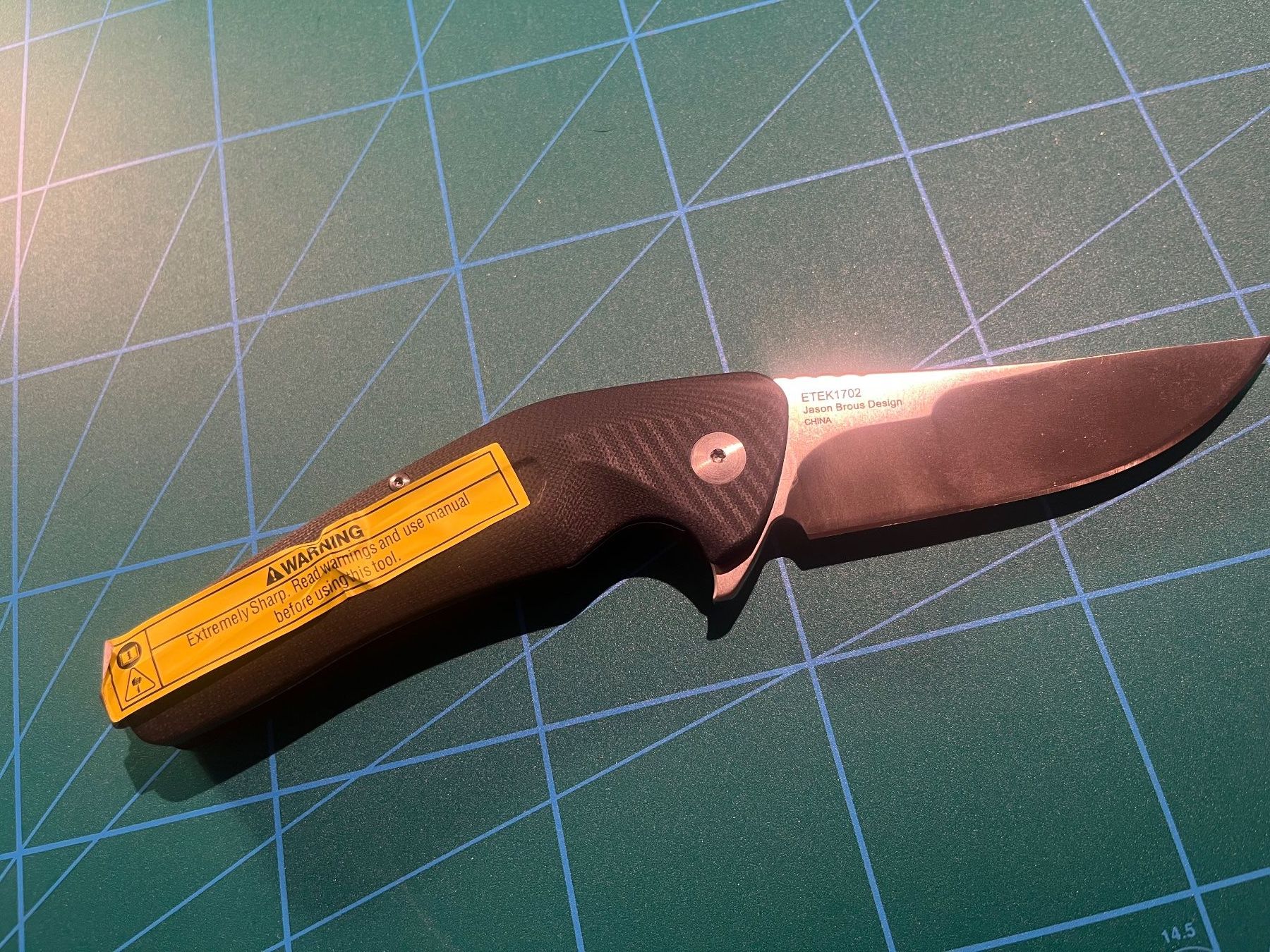 Accessori: ETE Jason Brous JB CQC Folder Messer – Nuovo e nell'imballaggio originale da St. Niklaus VS venduto da wildholzmann 1