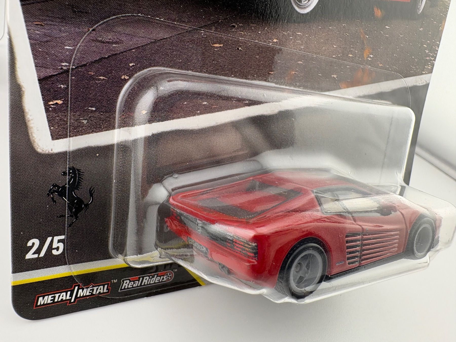 Hot Wheels Modellautos: Hot Wheels Ferrari Testarossa Premium Modern Classics 2/5 – Neu und originalverpackt aus Flawil von HeisseReifen 3