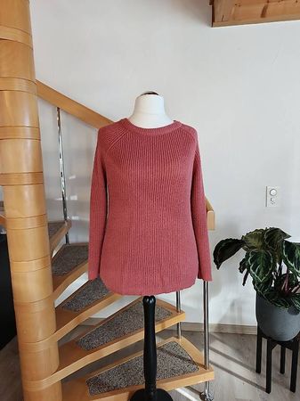 Damen Strickpullover Altrosa XL
