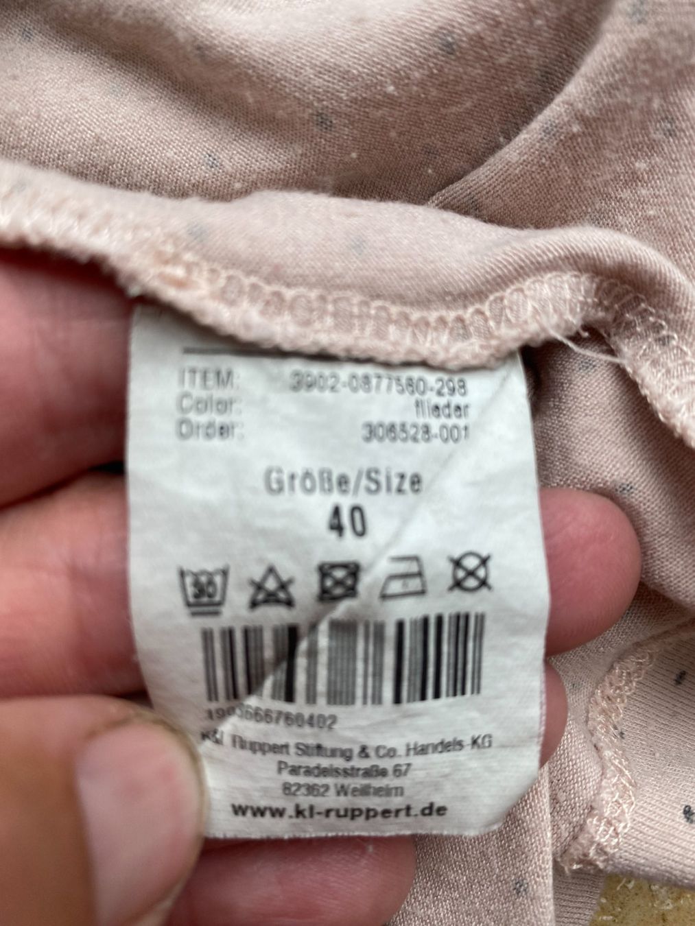 T-shirt: Romantisches Herz T-Shirt, Gr. 40 – Usato da Stetten SH venduto da bijoux18 6