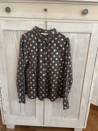 Neu freche Bluse polkadots, 36/38 alma&lovis,