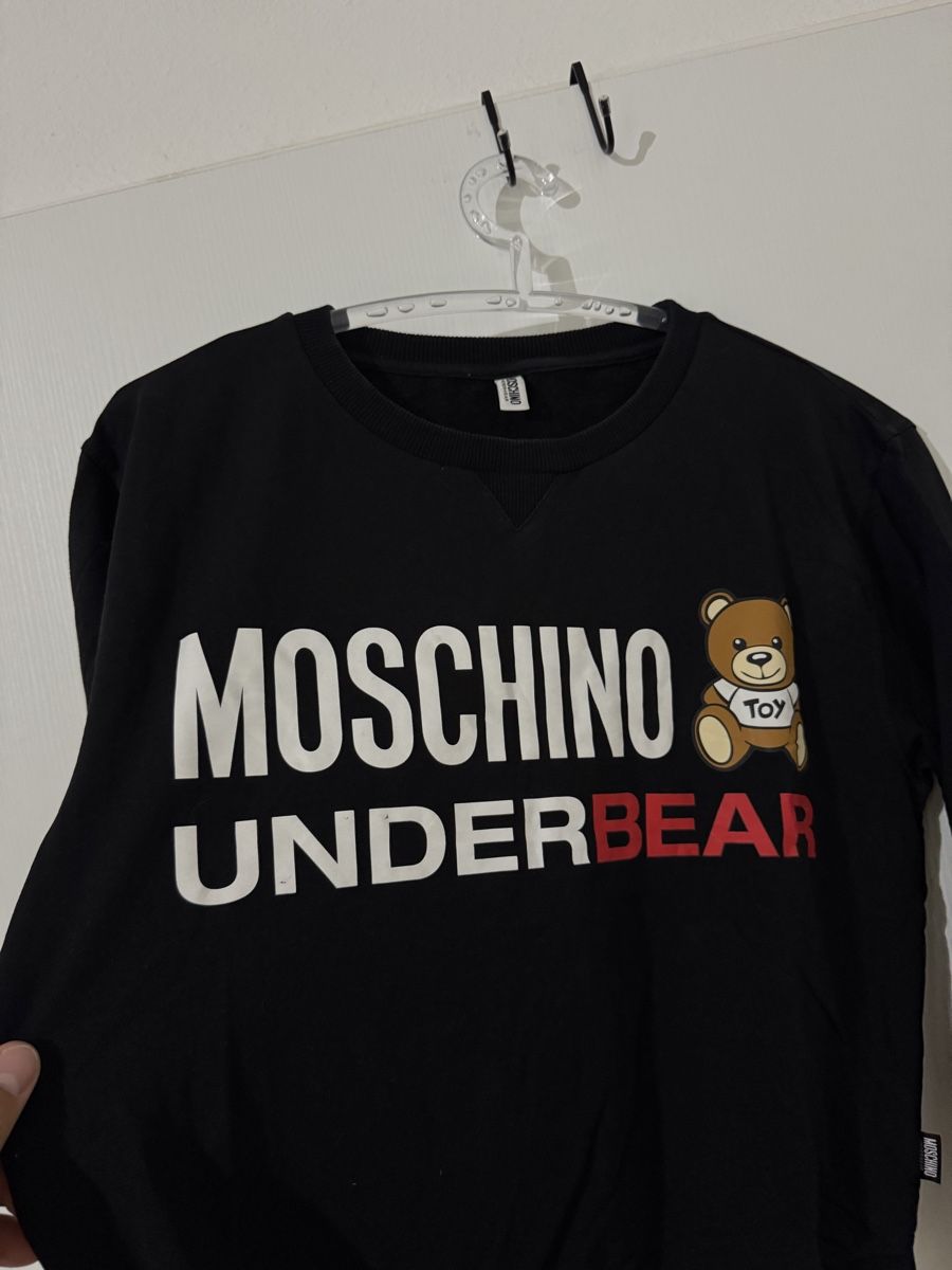 Moschino Blusen: Moschino Underbear Pullover schwarz Grösse M Damen Oryginal – Gebraucht aus Wetzikon ZH von Jan_wojt 1