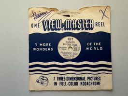 View-Master 3D: Nr. 107 RAINIER NATIONALPARK U.S.A.