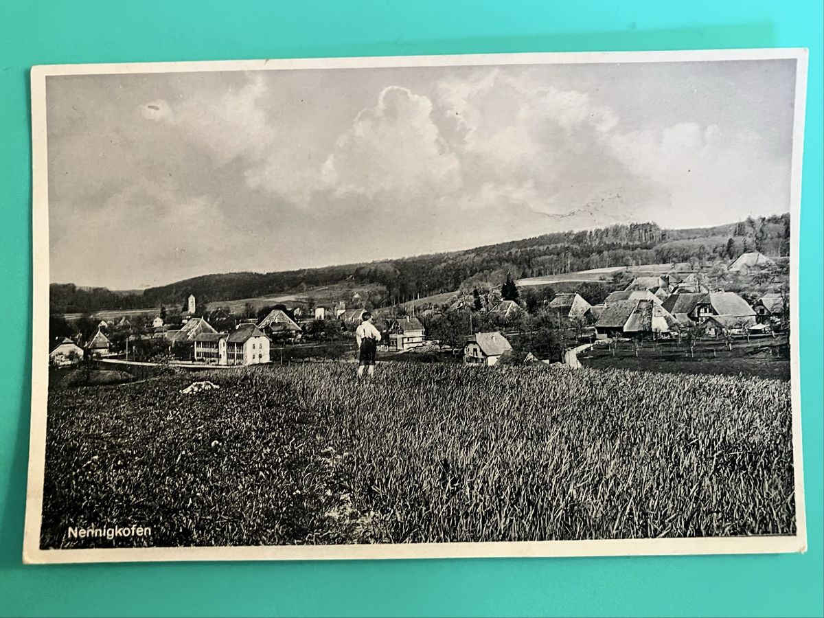 Ansichtskarten: Alte Ansichtskarte Nennigkofen – Gebraucht aus Bauma von Baumer71