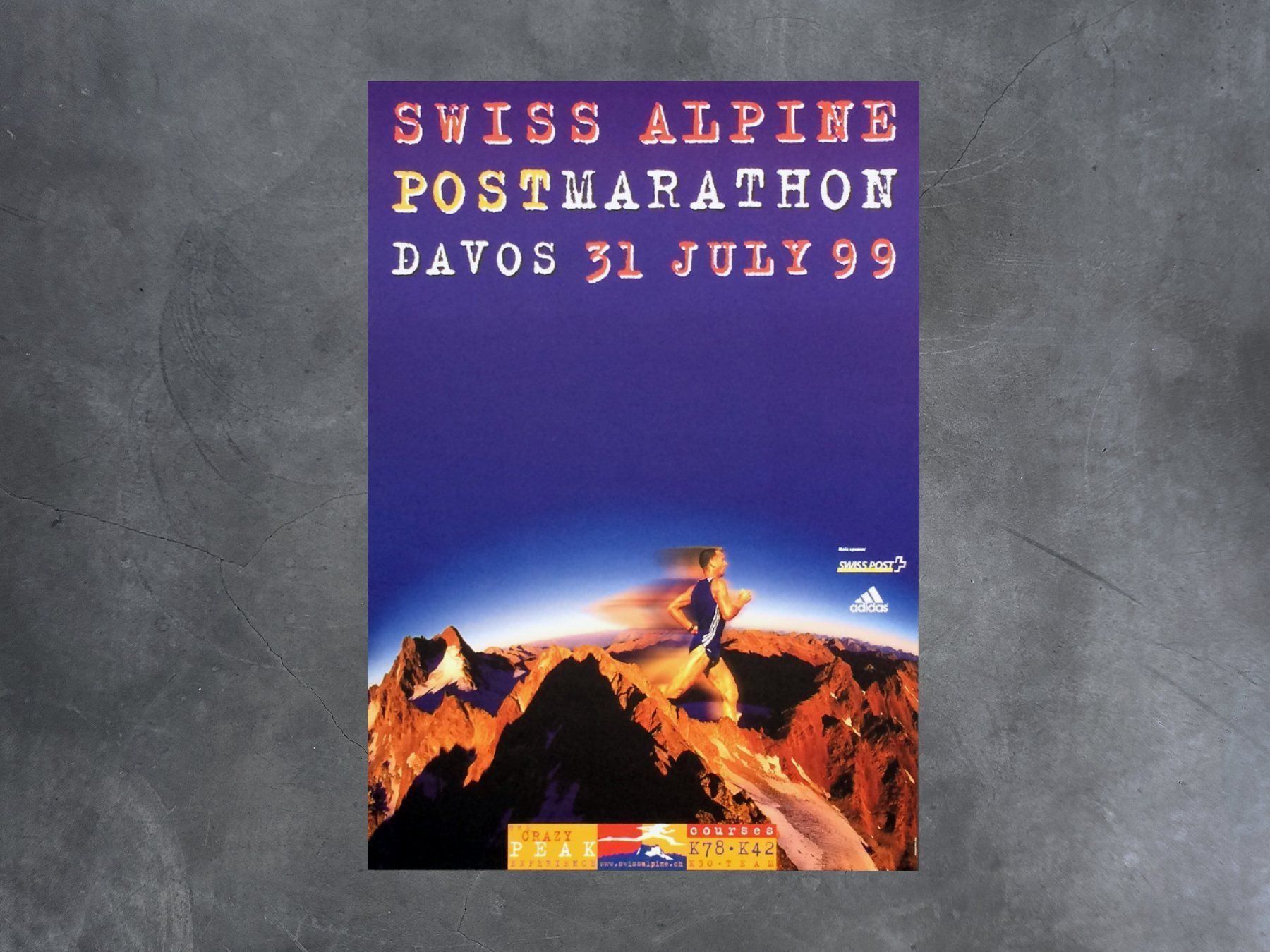 Poster & Bilder: Poster, Swiss Alpine Post Marathon – Neu (gemäss Beschreibung) aus Chur von design-of-time