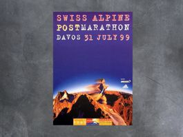 Poster, Swiss Alpine Post Marathon