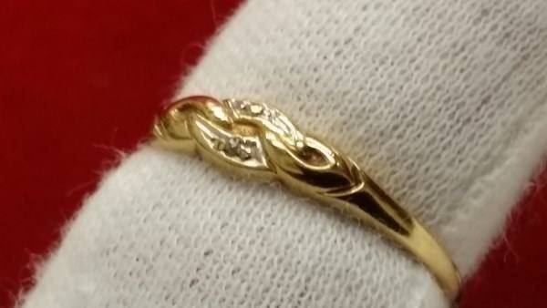 Anelli: Echt Gold 750 Mit Diamant – Usato da Adliswil venduto da prince65 2
